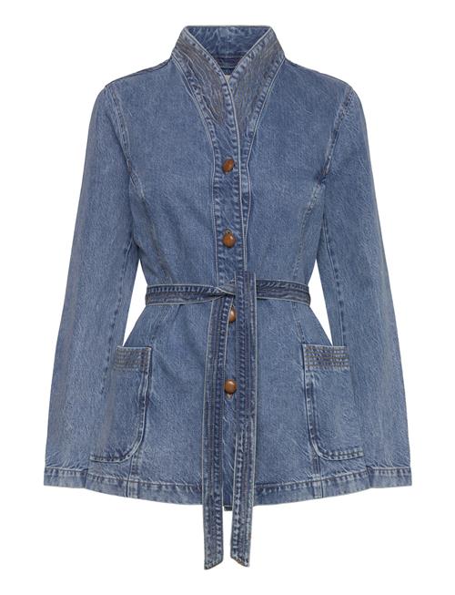 Fitted Denim Jacket REMAIN Birger Christensen Blue