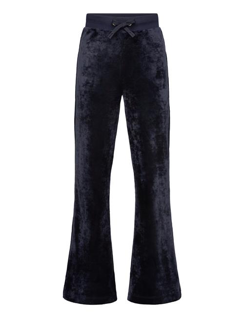 Straight Leg Velour Pants GANT Navy