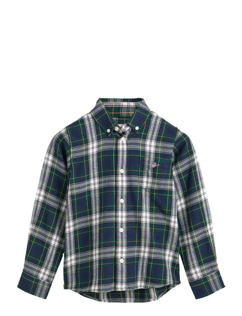 Checked Flannel Bd Shirt GANT Navy