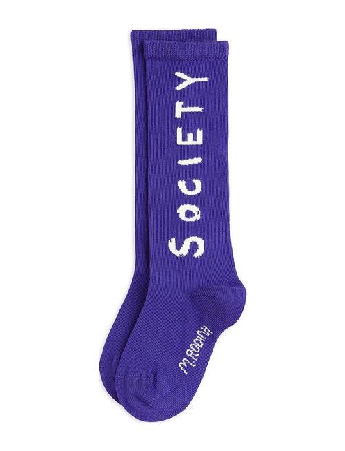 Society Knee-High Socks Mini Rodini Purple