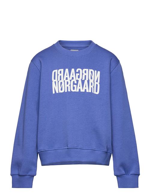 Organic Sweat Talinka Sweatshirt Mads Nørgaard Blue