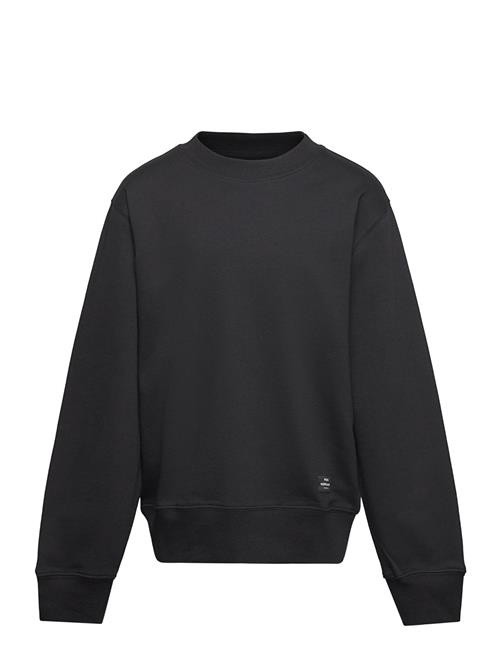 Light Terry Solo Sweatshirt Mads Nørgaard Black