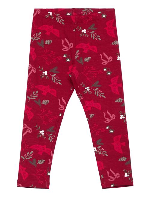 Leggings Aop Lindex Red