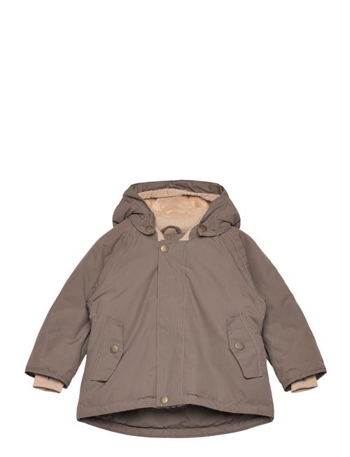 Matwally Fleece Lined Winter Jacket. Grs MINI A TURE Beige