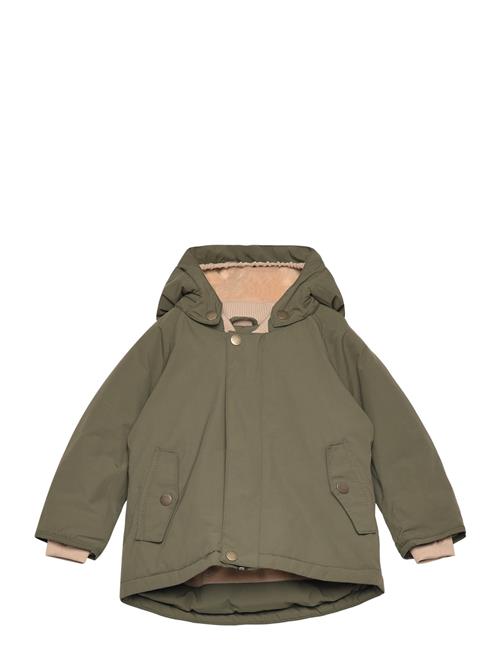 Matwally Fleece Lined Winter Jacket. Grs MINI A TURE Green