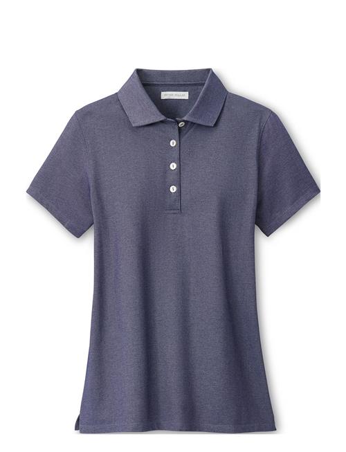 Se Women's Albatross Short Sleeve Polo Peter Millar Navy ved Booztlet