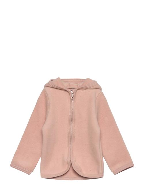 Jacket Ears Cotton Fleece Huttelihut Pink