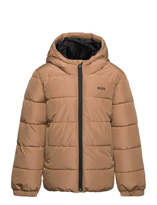 Puffer Jacket BOSS Brown