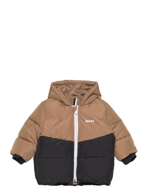 Puffer Jacket BOSS Brown