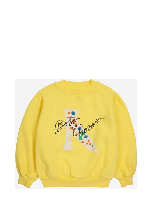 Magic Shoe Balloon Sleeve Sweatshirt Bobo Choses Yellow