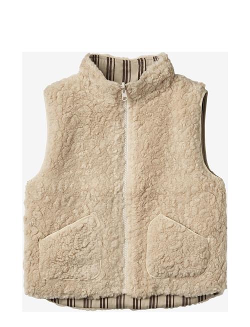 Wow Turnable Waistcoat Fliink Beige