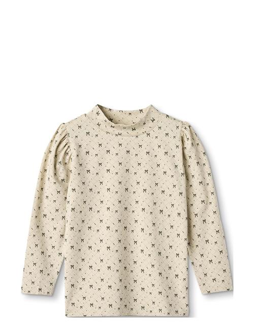 Kelly Puff Ls Blouse Fliink Cream