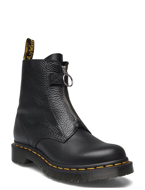 1460 Pascal Frnt Zip Black Wanama+Milled Nappa Dr. Martens Black