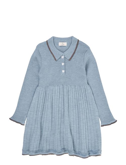 Merino Polo Dress Copenhagen Colors Blue