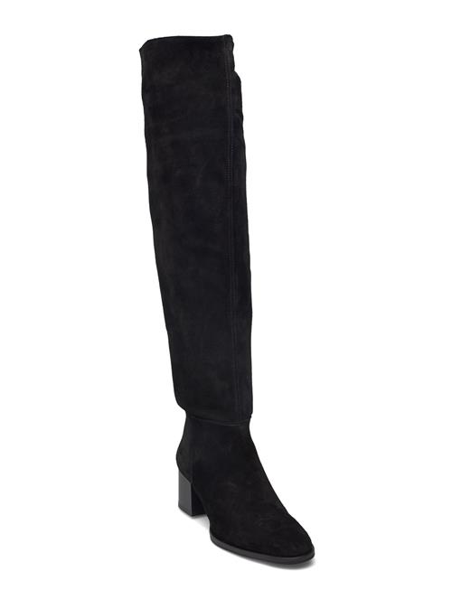 Se Overknee Little Heel Apair Black ved Booztlet