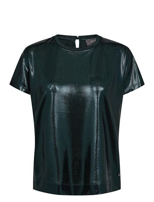 Se Mmnivola O-Neck Metallic Tee MOS MOSH Green ved Booztlet