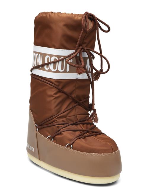 Mb Icon Nylon Moon Boot Brown