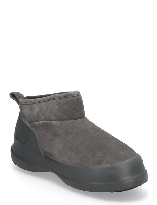 Mb Luna Low Boot Suede Moon Boot Grey