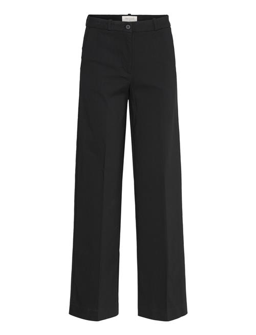 Pants From Freequent In A Soft Material. The Pants Have A Simple Silhouette With FREE/QUENT Black