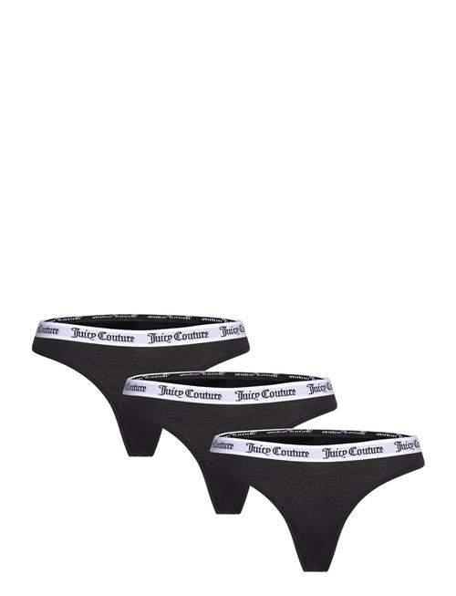 Dana Thong 3Pk Juicy Couture Black