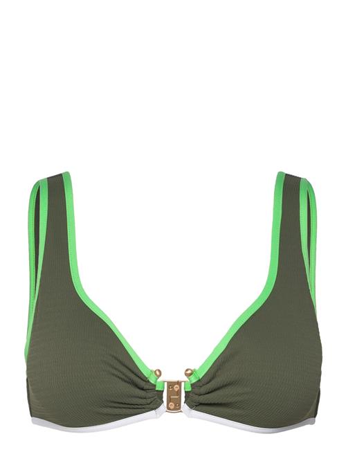 Beach Bound Ring Front Tank Seafolly Khaki