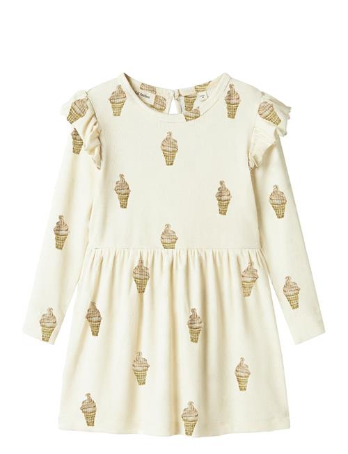 Nmfgavo Enk Ls Dress Lil Lil'Atelier Beige