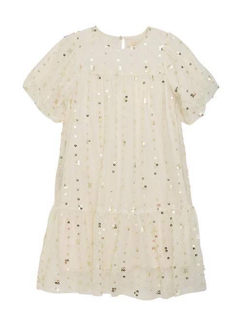 Dress Sequins Creamie Cream