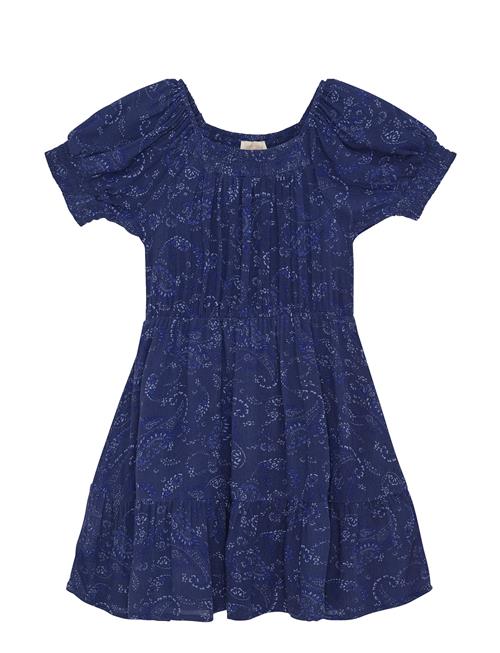 Dress Paisley Creamie Navy