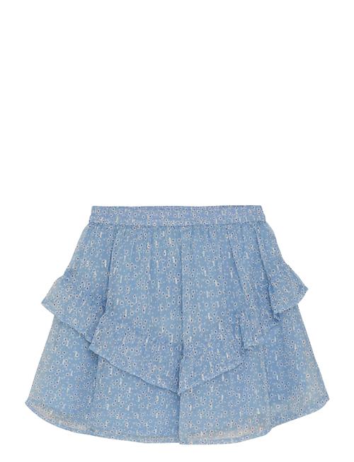 Skirt Flower Lurex Creamie Blue