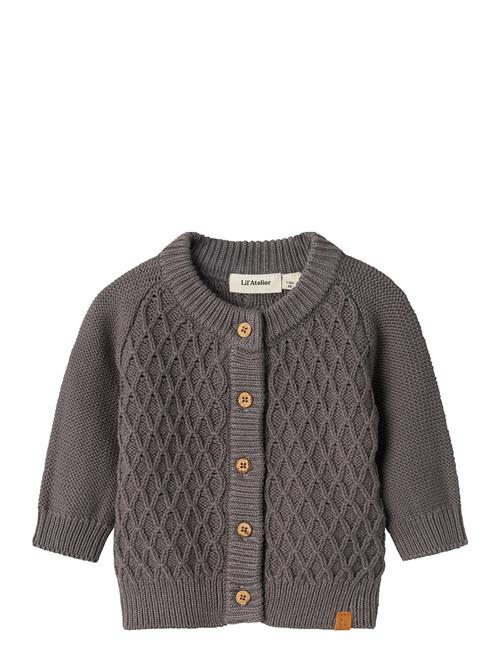 Nbmtobie Ls Knit Card Lil Lil'Atelier Grey