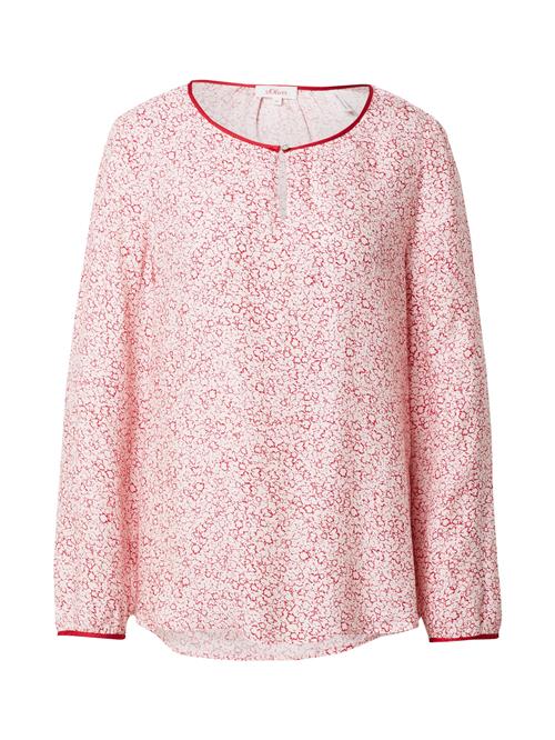 s.Oliver Bluse  pink / hvid