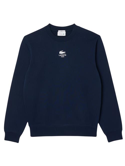 Se LACOSTE Sweatshirt  blå / hvid ved About You