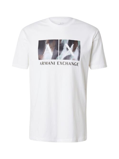 ARMANI EXCHANGE Shirts  brun / sort / hvid