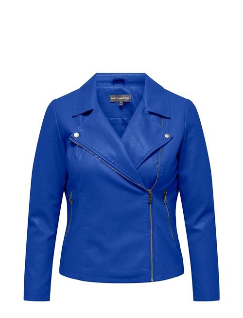 Carnewmelisa Faux Leather Biker Otw ONLY Carmakoma Blue