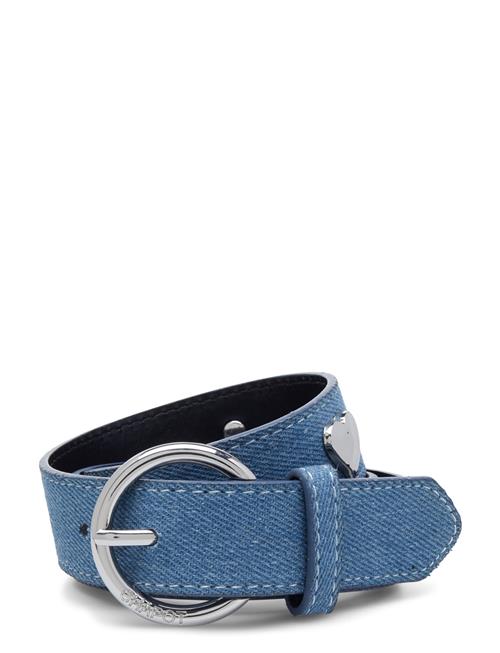 Se Hammered Heart Belt Fabienne Chapot Blue ved Booztlet