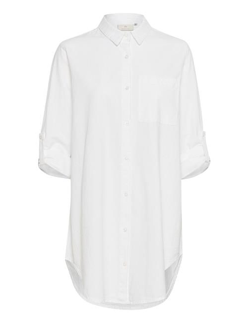 Kanaya Shirt Tunic Kaffe White