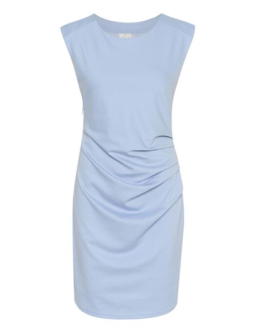 Kaindia Round-Neck Dress Kaffe Blue