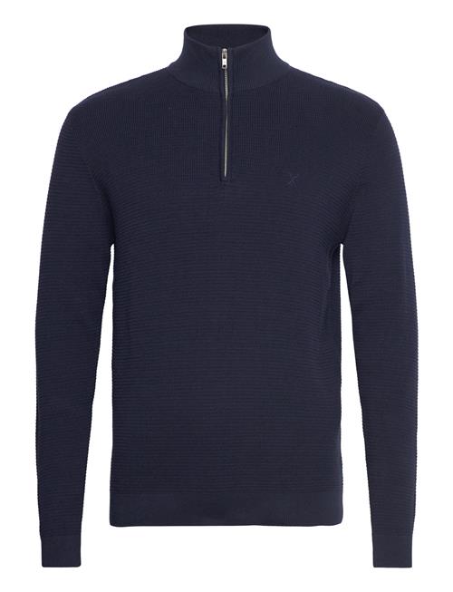 Oscar Half-Zip Knit Clean Cut Copenhagen Navy