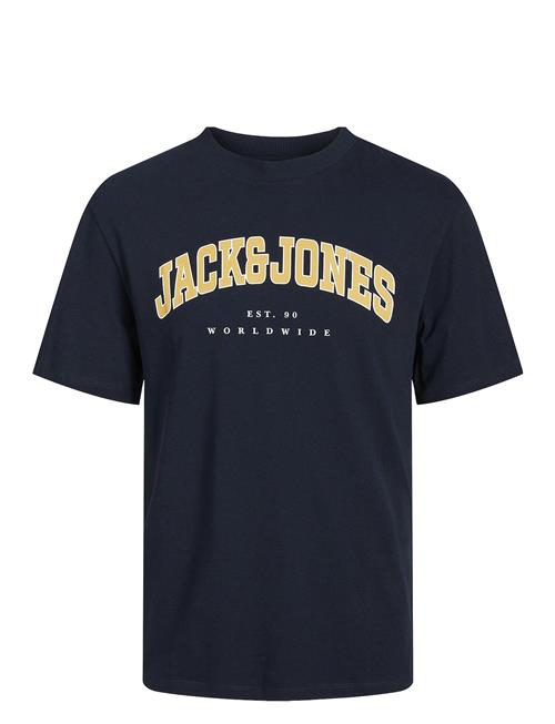 Jack & Jones Jjecaleb Varsity Tee Ss O-Neck Noos Jnr Jack & J S Navy