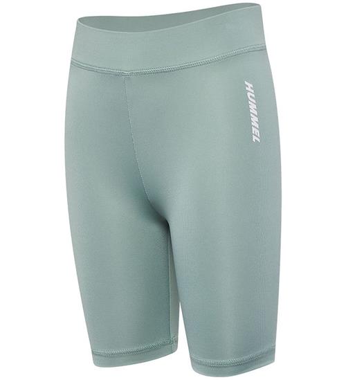 Hummel Cykelshorts - hmlLuna Thights - Iceberg Green