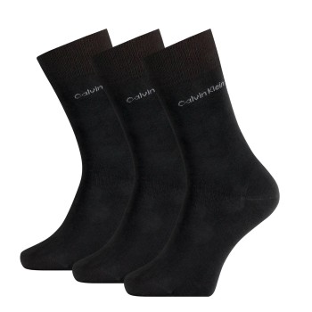 Calvin Klein Legwear Calvin Klein Strømper 3P Men Classic Socks Sort One Size Herre