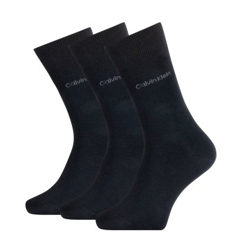 Calvin Klein Legwear Calvin Klein Strømper 3P Men Classic Socks Marineblå One Size Herre