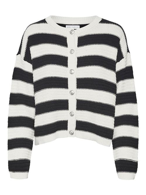 VERO MODA Cardigan  sort / hvid