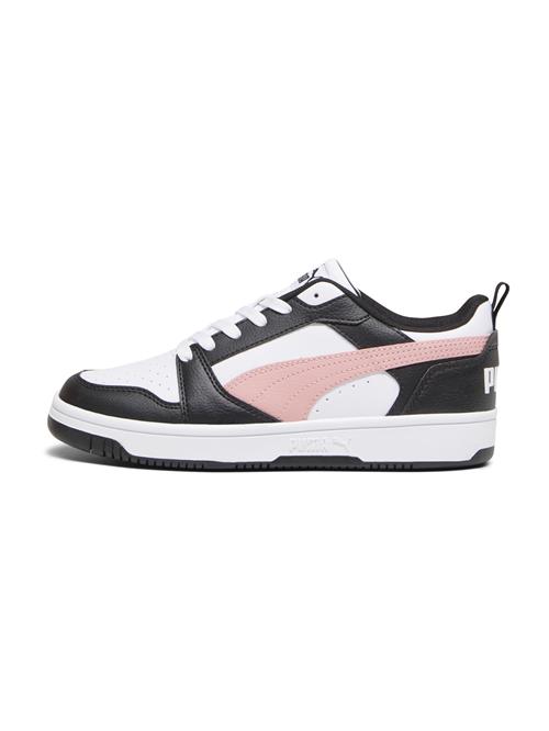 PUMA Sneaker low 'Rebound V6'  lyserød / sort / hvid