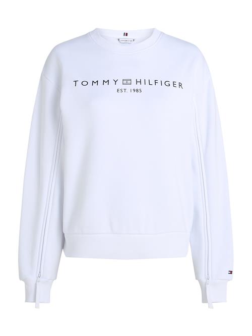 Se TOMMY HILFIGER Sweatshirt  sort / hvid ved About You