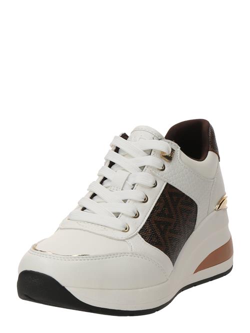 Se ALDO Sneaker low 'ICONISTEP'  brun / sort / hvid ved About You