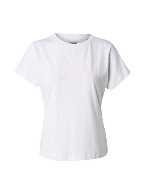 GUESS Shirts 'KAMELIE'  pink / hvid