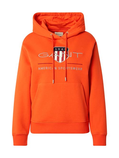 Se GANT Sweatshirt  navy / grå / orangerød / hvid ved About You