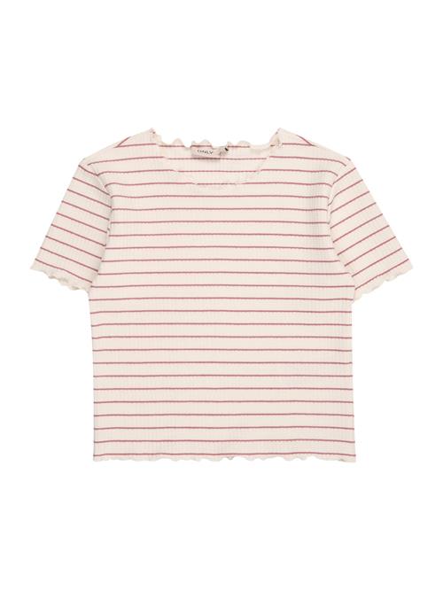 ONLY GIRLS Bluser & t-shirts 'KOGAnits'  mørk pink / uldhvid