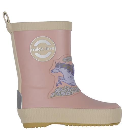 Mikk-Line Gummistøvler - 3D Patch Wellies - Woodrose